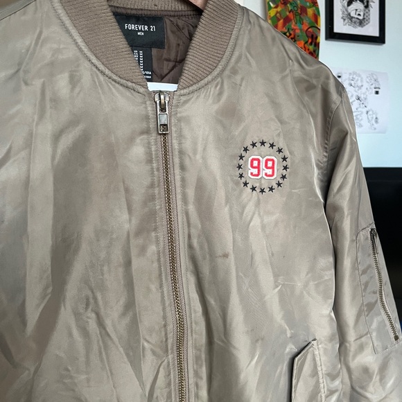 Patched Bomber Jacket - Picture 3 of 7